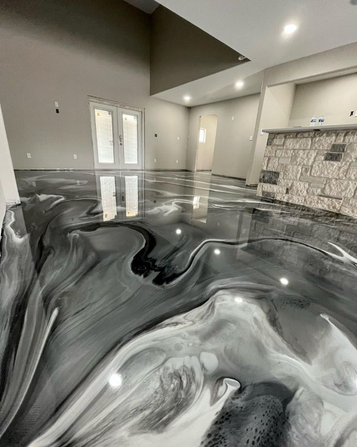 Epoxy Metallic Flooring | Luxury Decorative Finishes | Innocoat Oman